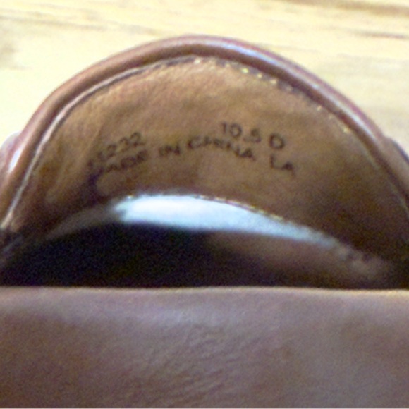 Florsheim Brown Classic Tasseled Leather Slip-On Loafers Size 10.5  D - Picture 10 of 10